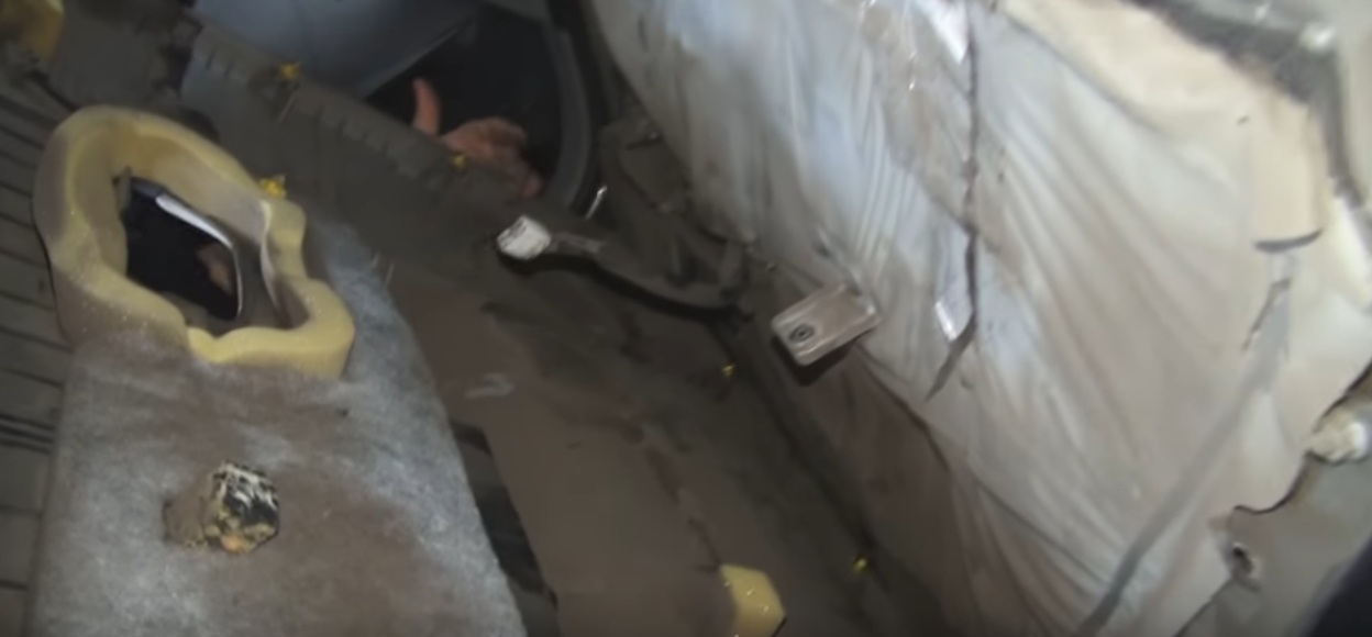 Колодка проводов электростеклоподъемников на автомобиле Hyundai Accent MC