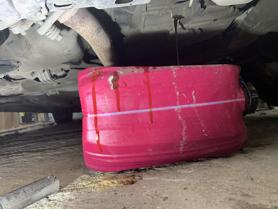Замена масла в АКПП Honda Civic 2005 - 2011