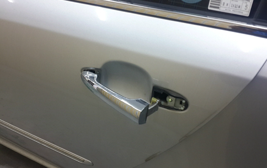 Снятие наружной ручки передней двери Hyundai Creta