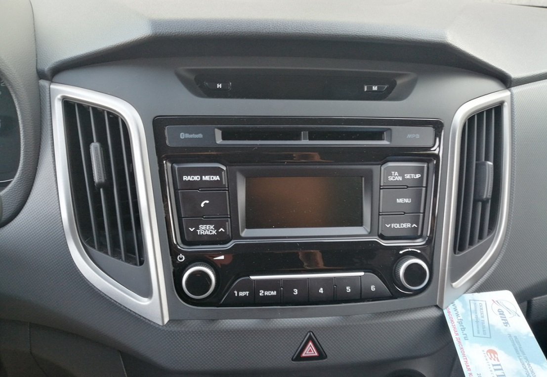 Снятие и установка автомагнитолы Hyundai Creta